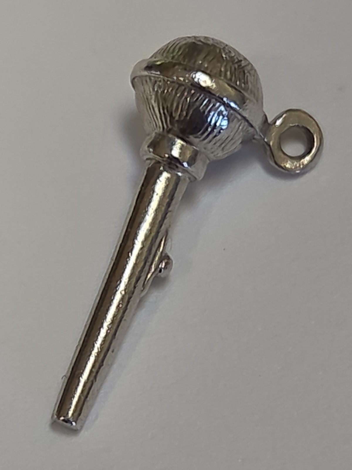 Sterling Silver ~ Microphone Charm ~ by Rembrandt ~ VINTAGE