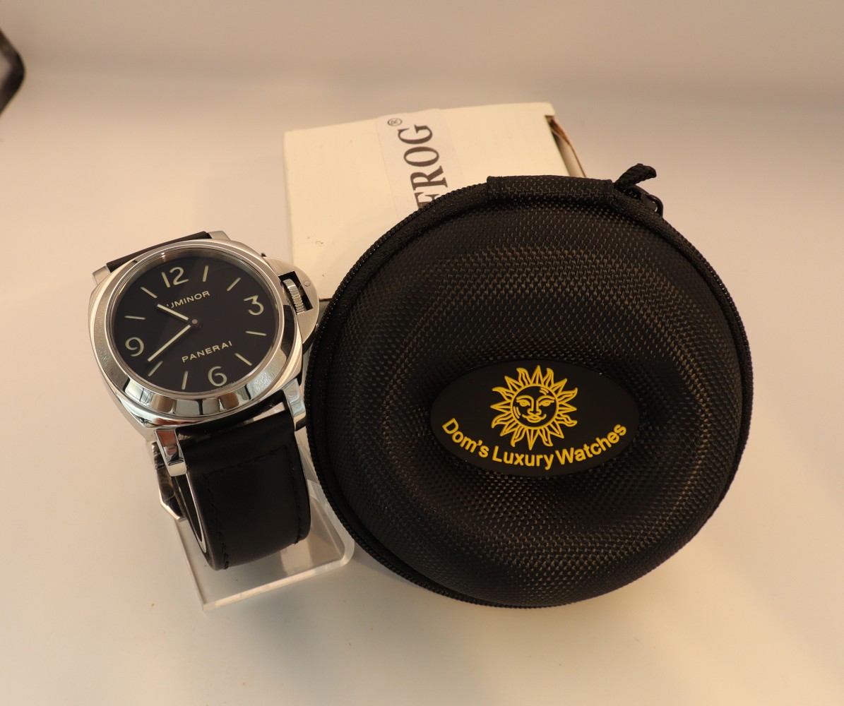 Panerai Luminor Base PAM00112 44mm – Fresh Service, New Crystal, Watch Only