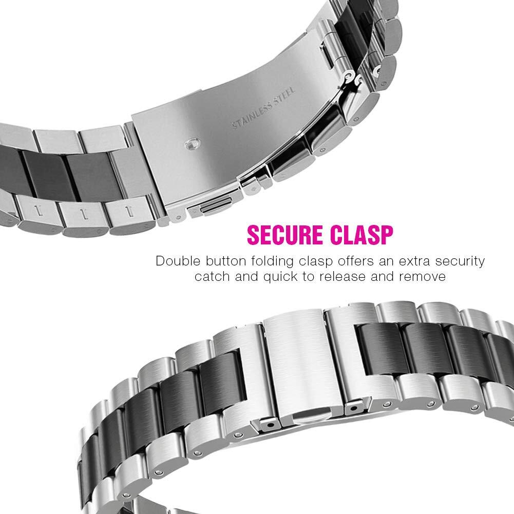 Metal Strap For Fossil Gen 6 5 5E 44mm/Gen 5 LTE 45mm/Gen 5 Carlyle Watch Band