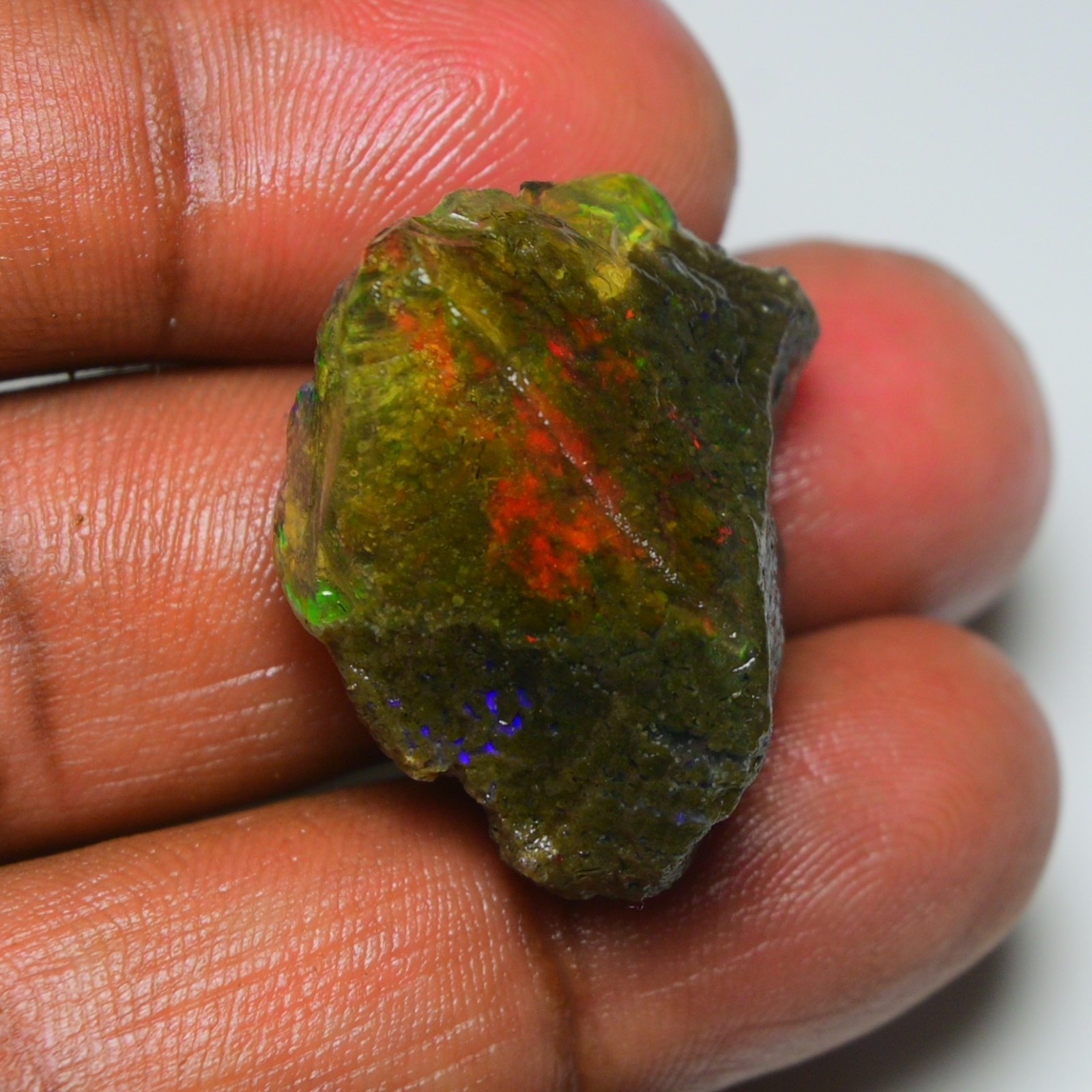 Opal Rough 40.55 Ct Natural Ethiopian Raw, Crystal Opal Specimen, Opal Gemstone