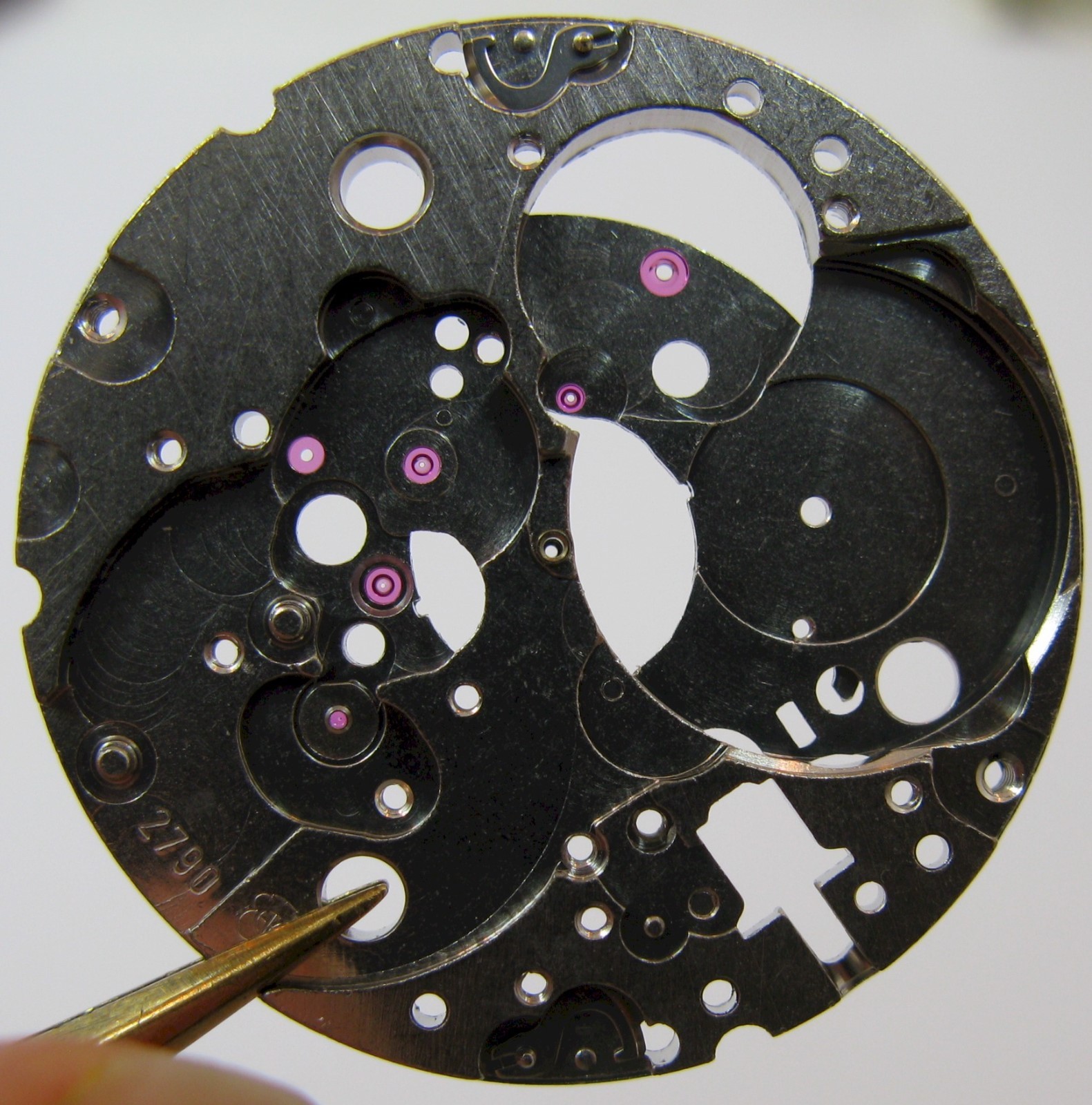 New ETA 2790 automatic movement part: main plate 100