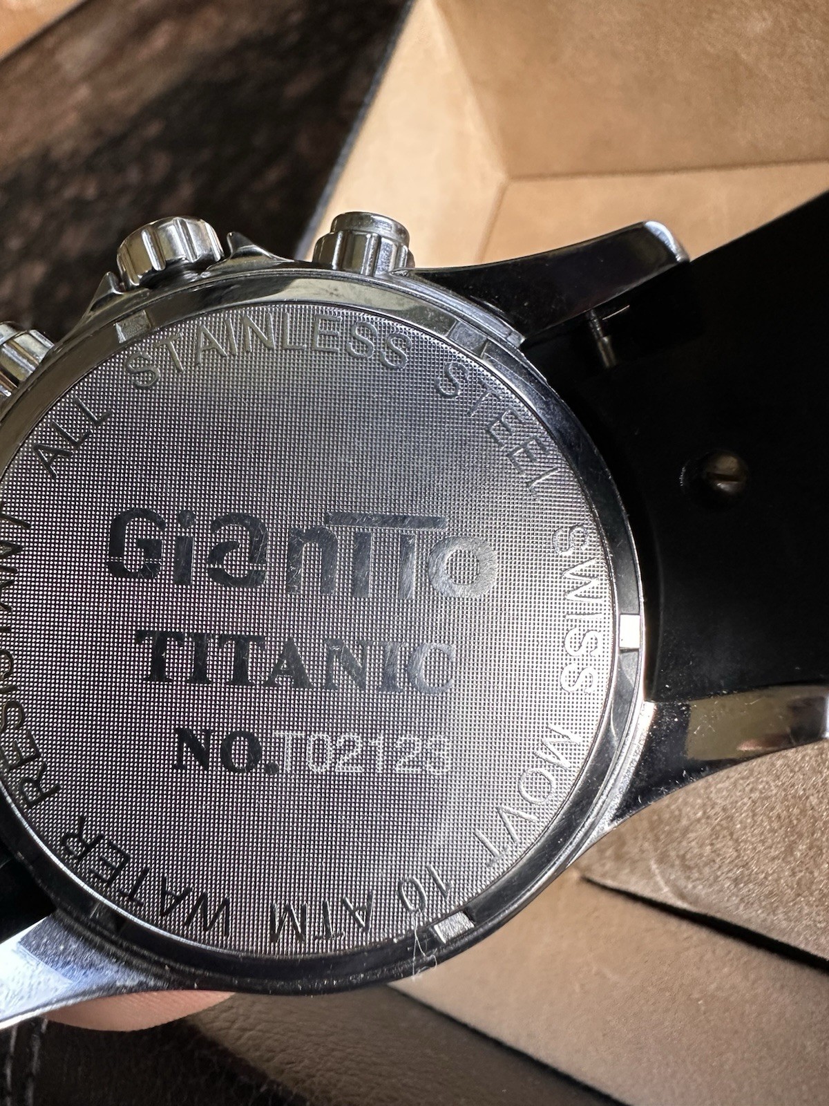 Giantto Titanic III Black Mother Of Pearl T310MB00PB