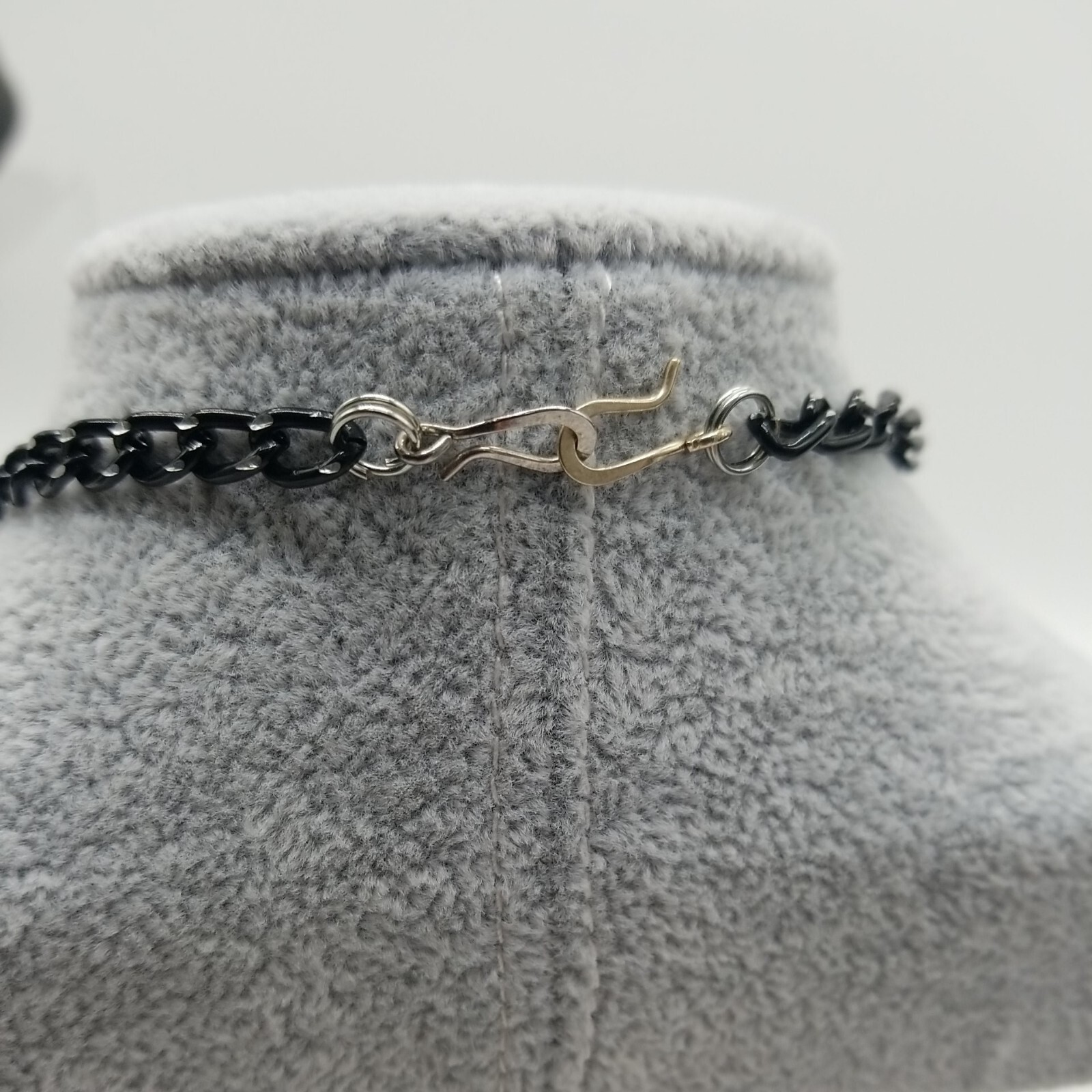 Vintage Square Beaded Yellow Black Gray Bohemian Style Necklace
