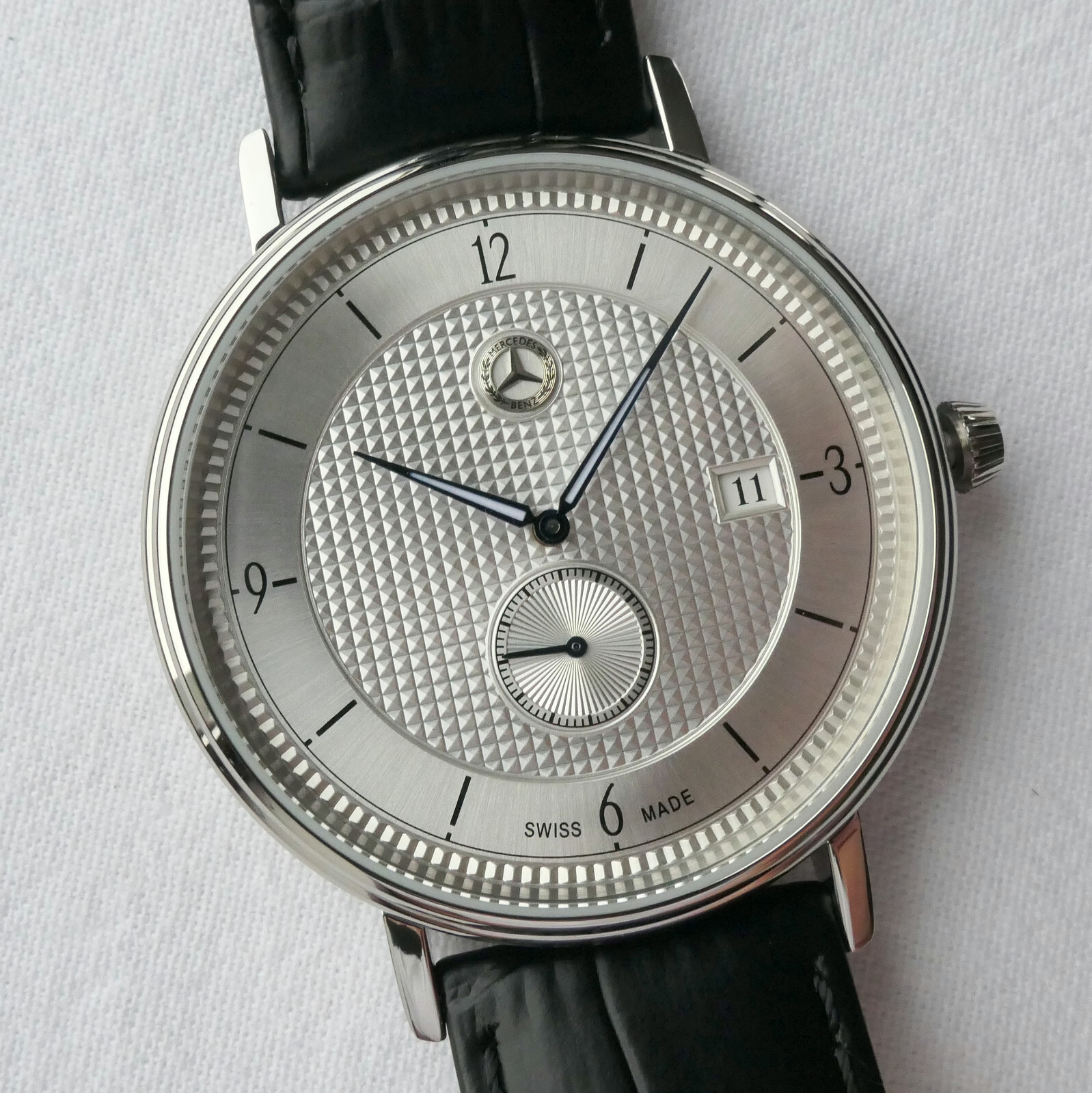 Mercedes Benz Classic Collection Art Deco Design Car Accessory Swiss Made Watch