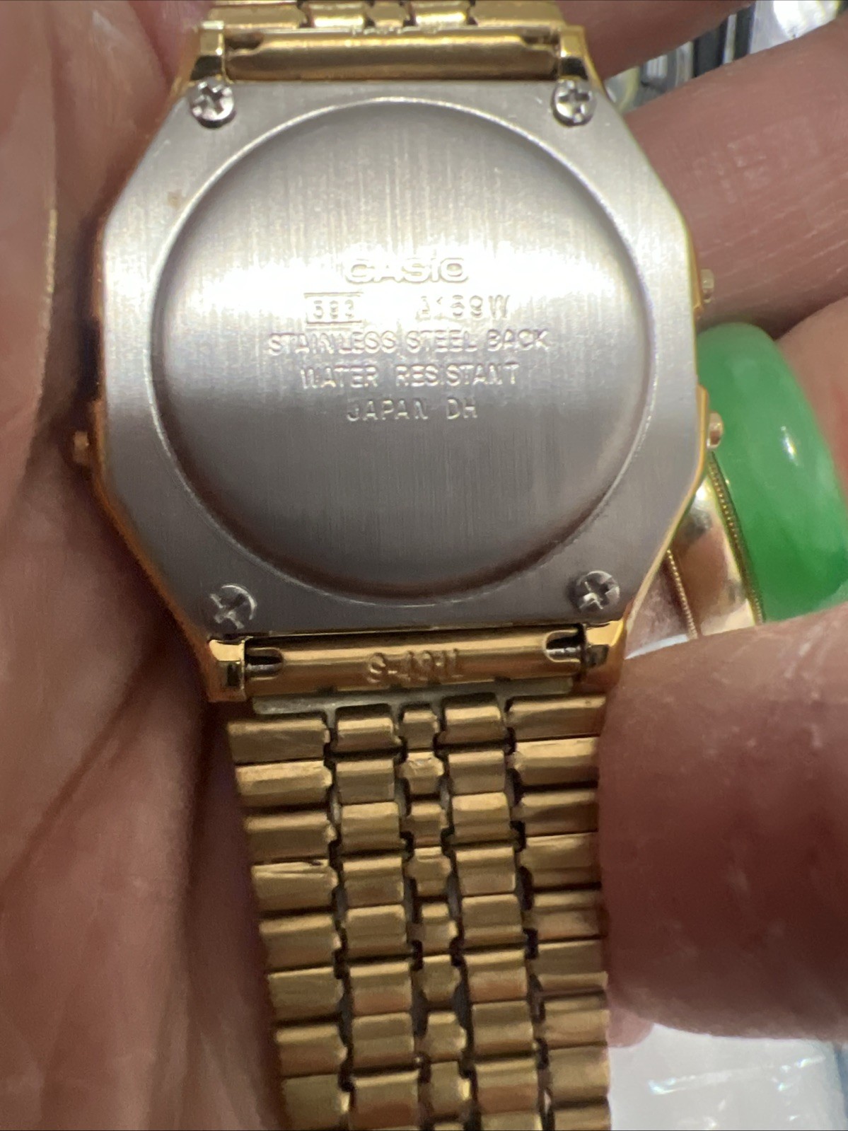 CASIO Unisex Wrist Watch A-159WGEA-1DF🎁Chronograph(NICE WATCH!)🥶