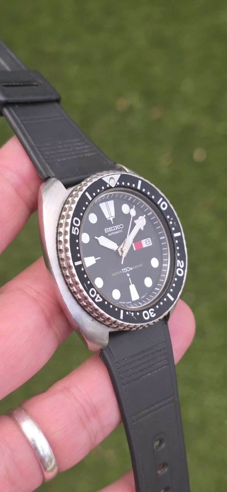 VINTAGE 1980 SEIKO 6309 7040 AUTOMATIC TURTLE DIVER Men’s Watch All ORIGINAL