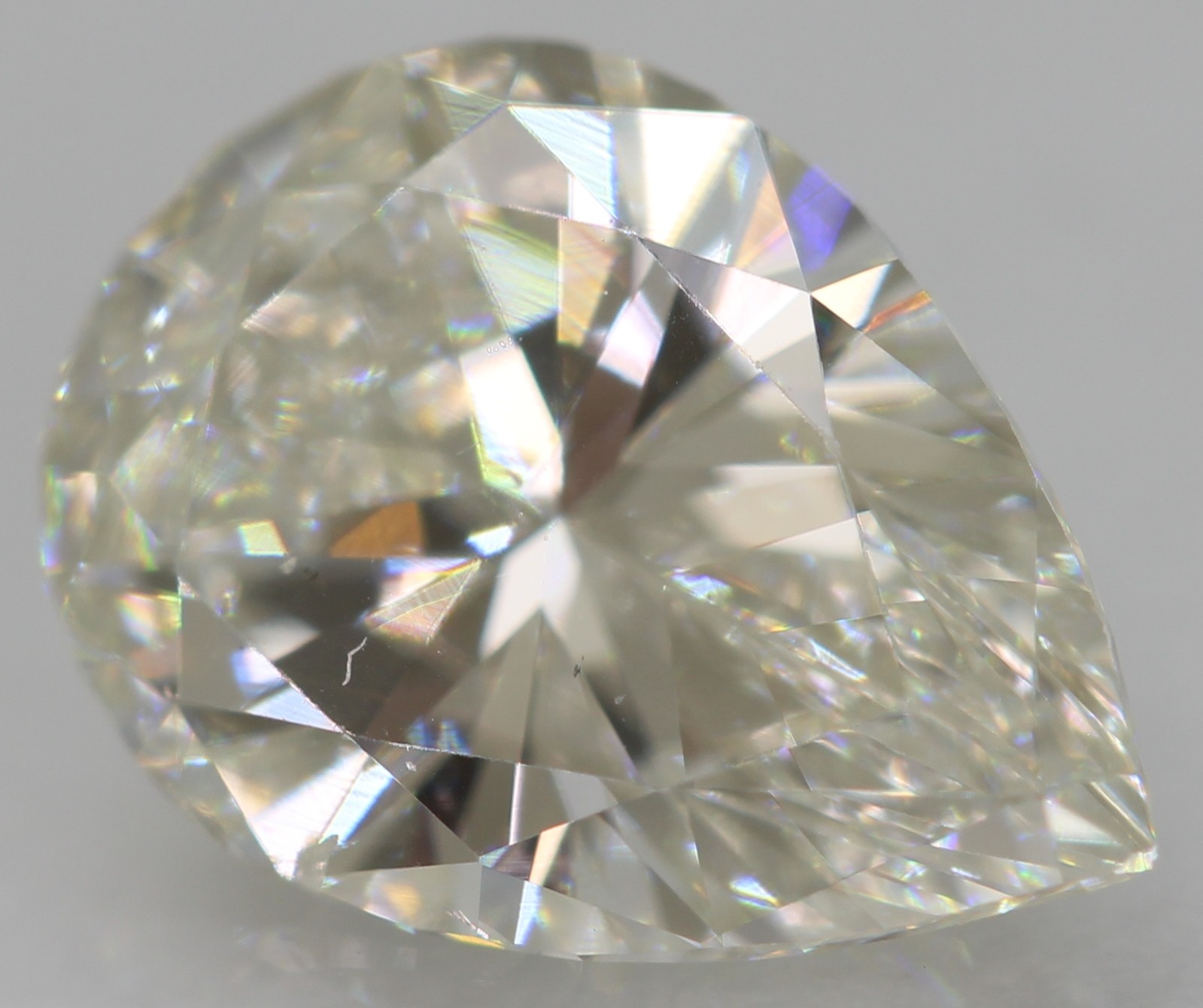 Certified 1.04 Carat G VVS2 Pear Natural EARTH MINED Loose Diamond 8.32×6.08mm