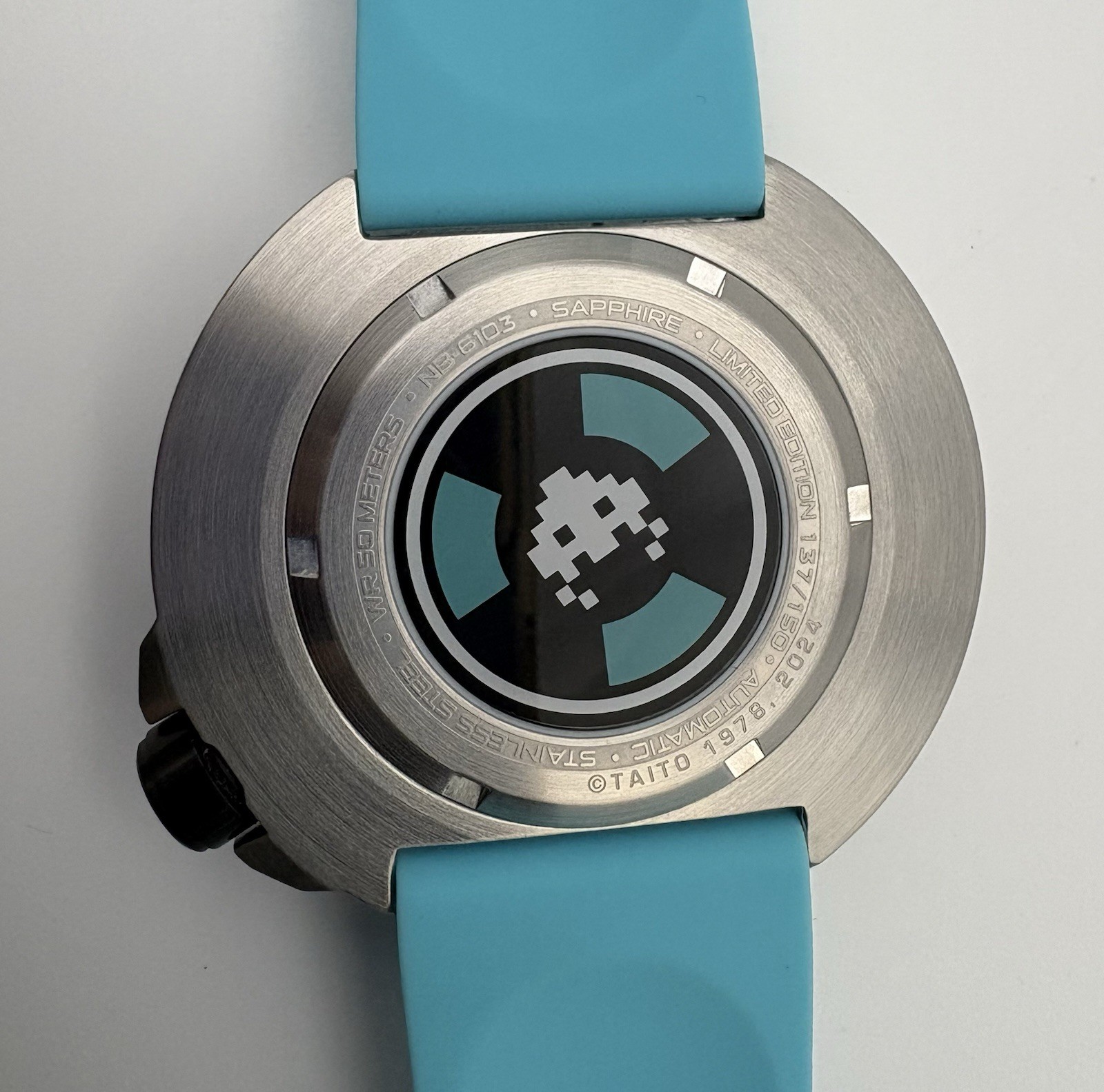 Nubeo Cassini Space Invaders Automatic LE#137 50mm Box & Papers