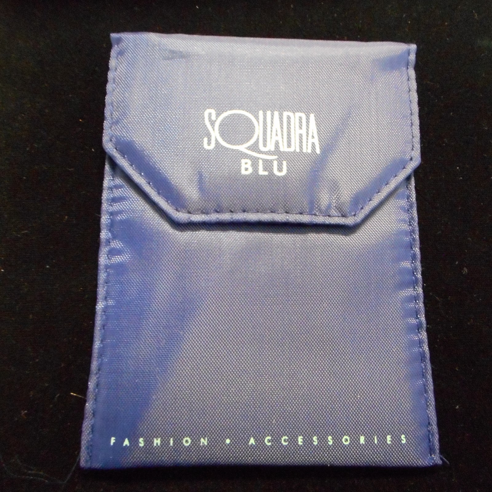 NEW Squadra Blu Silver Plated CLIP Tube Design Earrings from the Netherlands