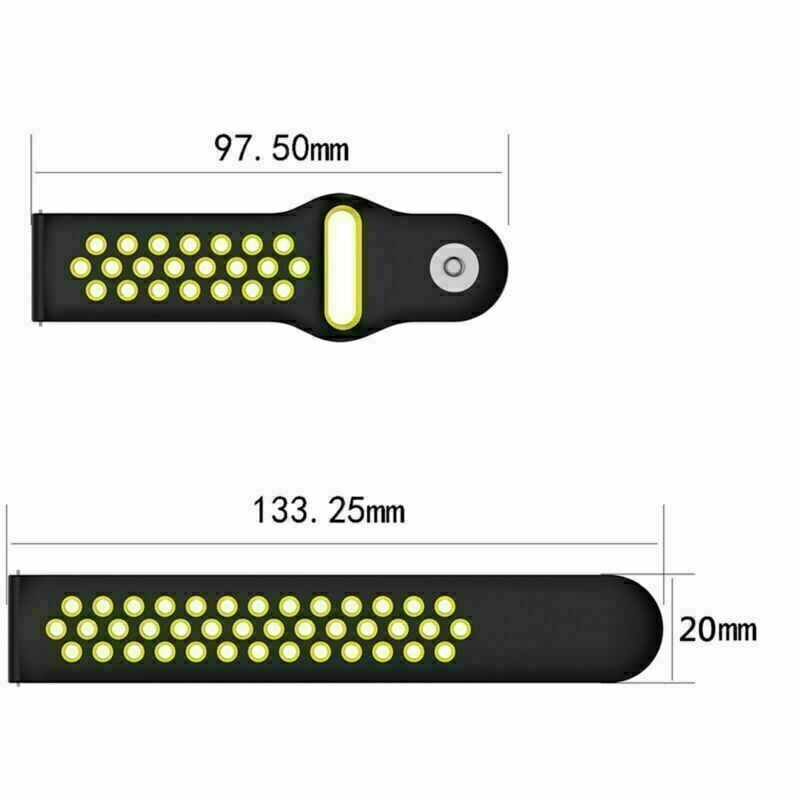 Silicone Band Sports Wristband Strap Bracelet For Withings Steel HR 36mm& 40mm