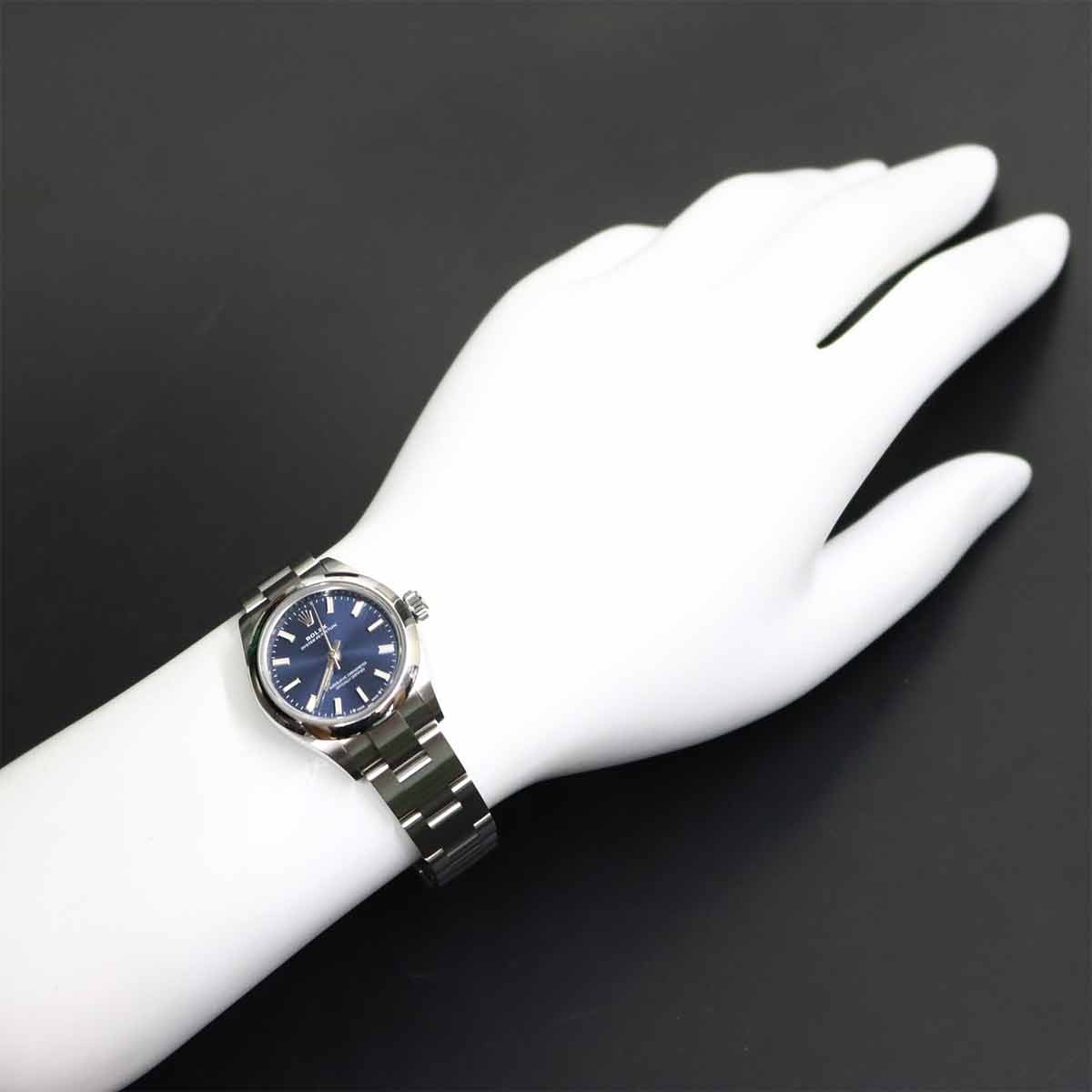 ROLEX Oyster Perpetual 276200 Serial Random Automatic Blue Dial 90334699