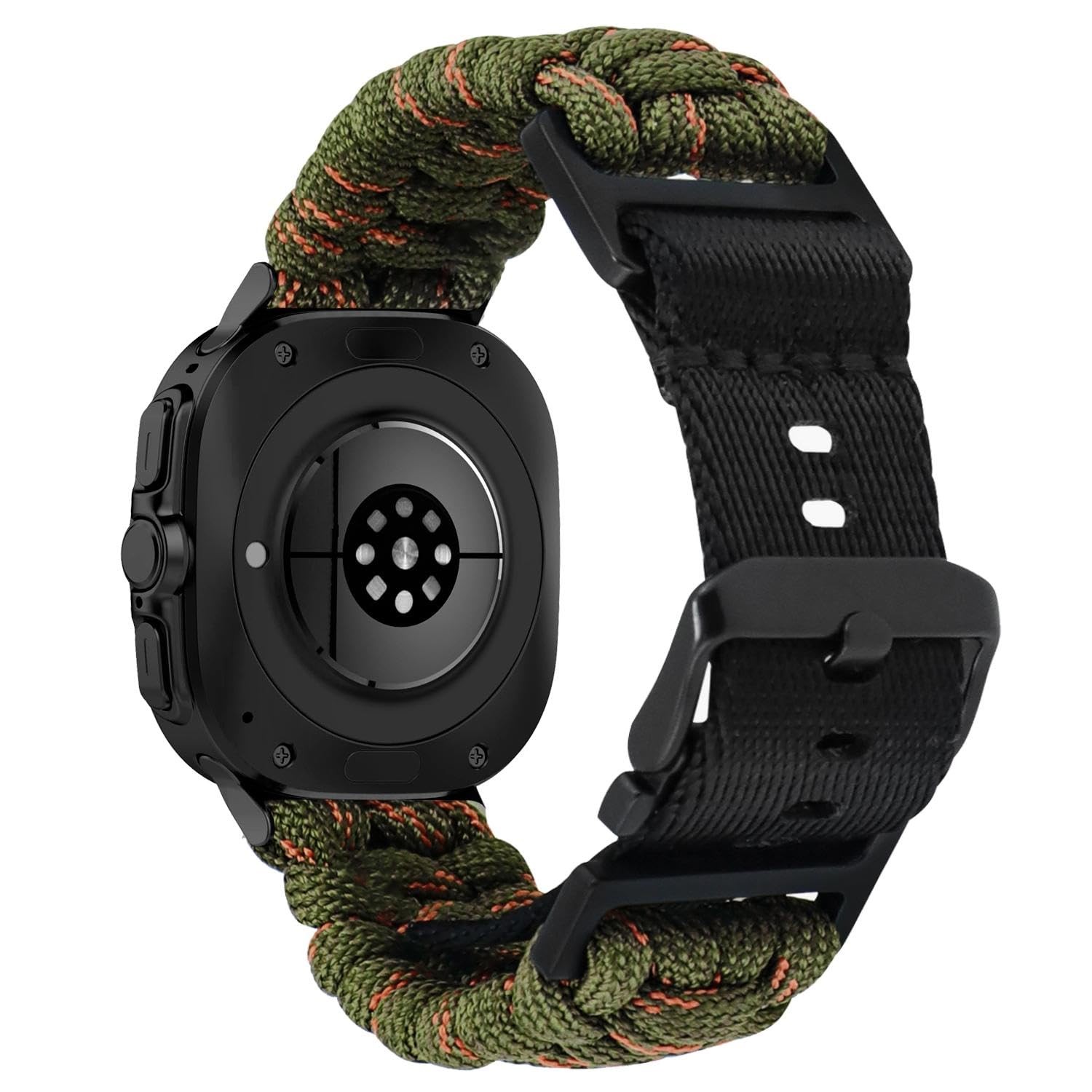 Nylon Braided Watch Band for Samsung Galaxy Watch 8 40mm 44mm,Paracord Strap …