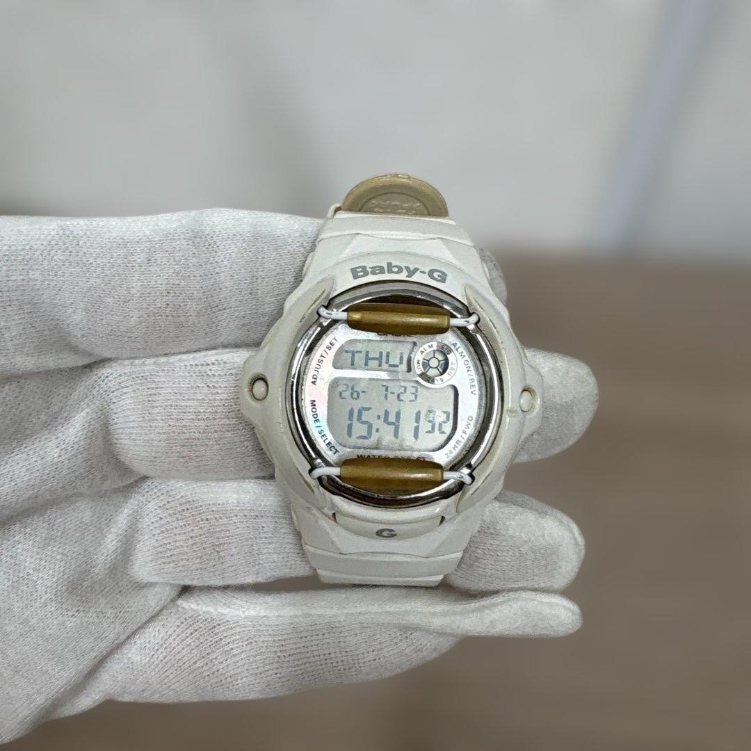 CASIO BABY-G Ladies Digital Wristwatch White