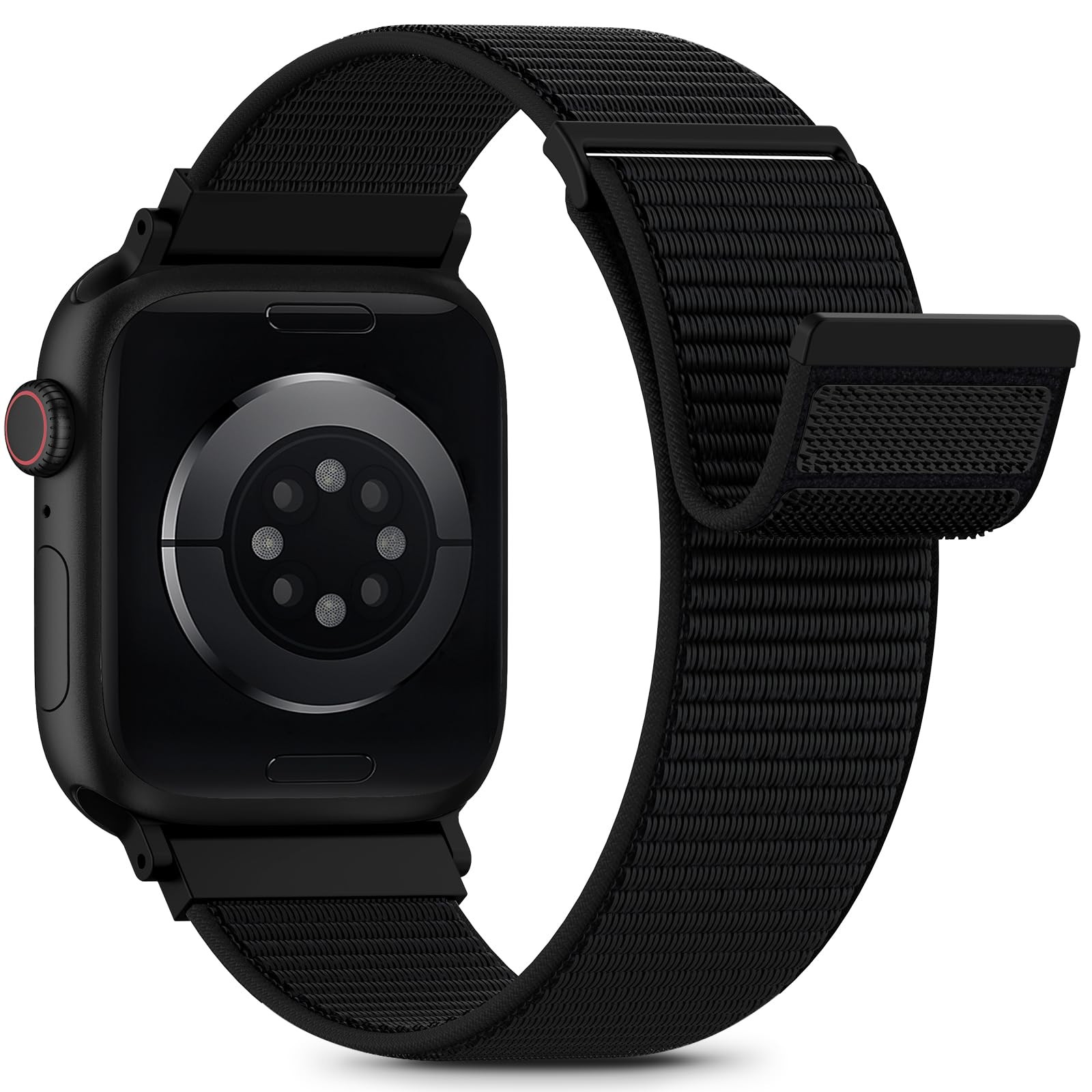 Nylon Loop Sport Band Compatible with Apple Watch Bands 44mm 45mm 46mm 49mm 4…