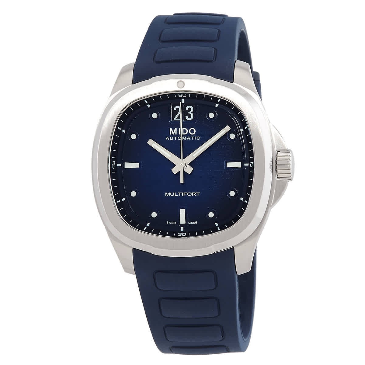Mido Multifort TV Big Date Automatic Blue Dial Men’s Watch M0495261704100