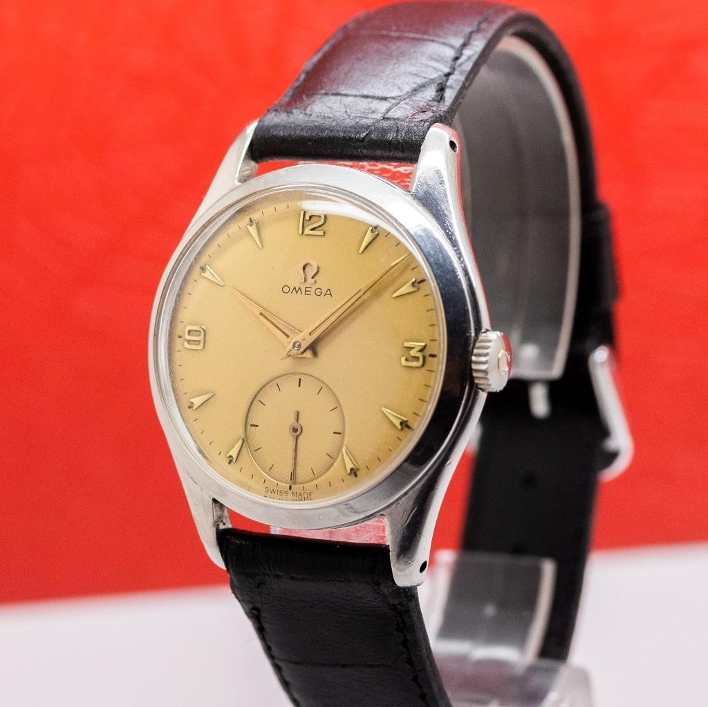 1952’s OMEGA Jumbo 2503-21 Cal. 266 Stainless Steel Manual Wind Men’s Watch 36mm