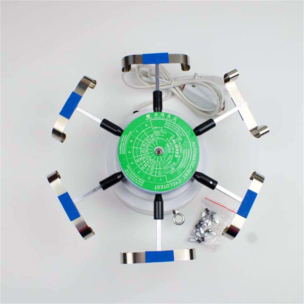 5803 Replacement220V Watch Winder 6 Arms Watch Wind Test Machine Automatic