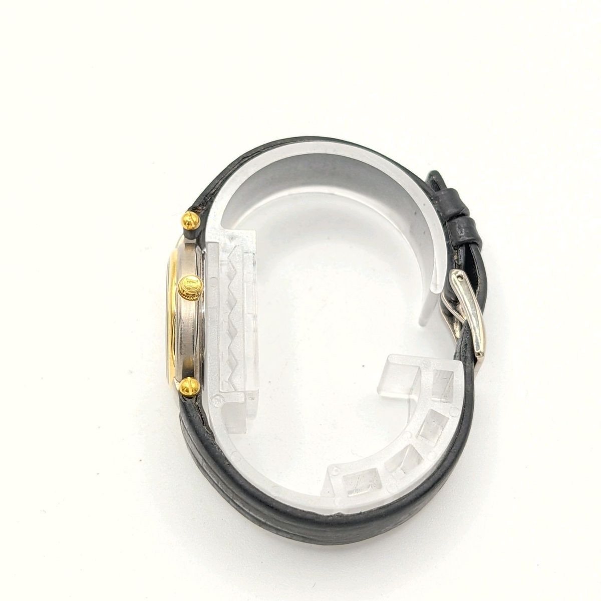 Burberry Y2K 00S Burberry Watch Quartz Ladies Round Silver White Dial Vintage Ru
