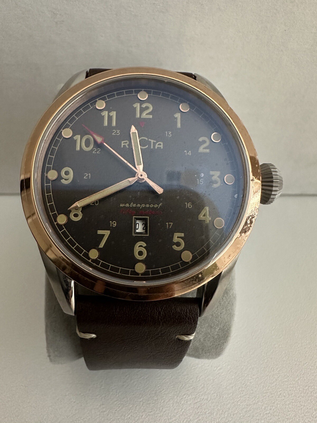 Recta Men’s Watch Pre-owned In Great Condition In It’s Original Box
