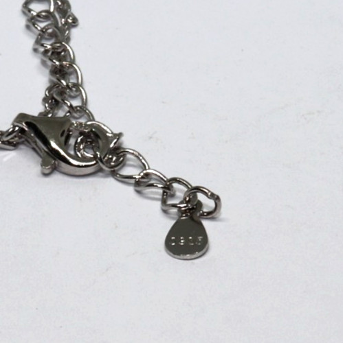 925 Sterling Silver ChainsPro Jewellery Pendant With Letter P Anklet Ankle Chain