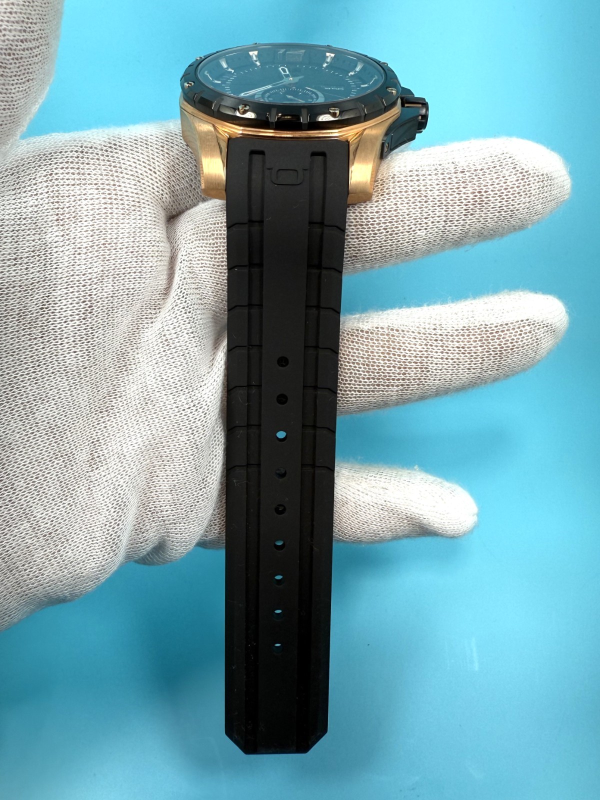 Brand New Sealed NOA Skandar Ronda Quartz 45mm SS Watch