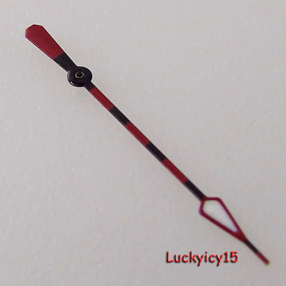 14.5mm Yellow Red Black Watch Second Hand fit NH35 NH36 7s35 7s26 4r35 7009 6309