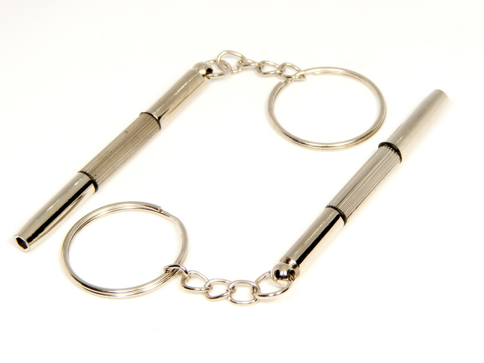 NEW 2 Pcs 3 in 1 Mini Tool Key Chain Eyeglasses Watch Phone Repair Screwdriver