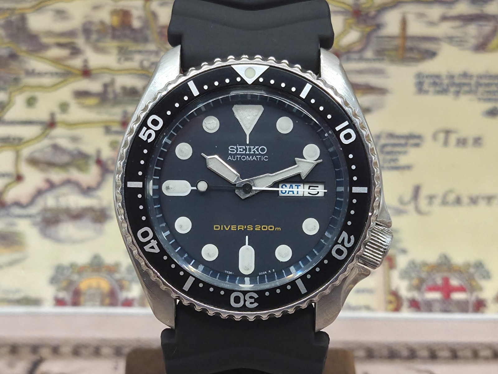 Seiko Automatic Watch SKX007 Mens Scuba Divers 200M 7S26-0020 c.June 1997 BOXED