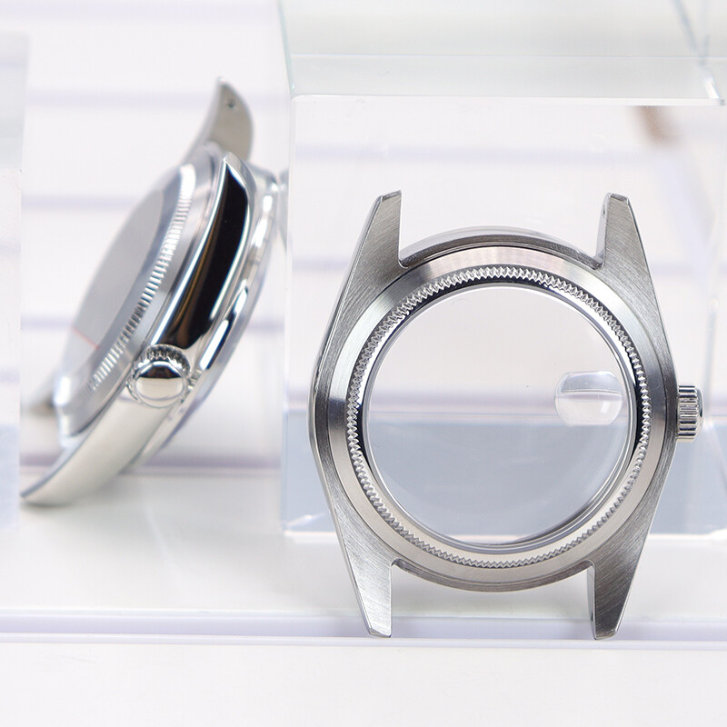 stainless steel Explorer Watch Case nh35 Sapphire Glass For Seiko NH35 nh36 8215
