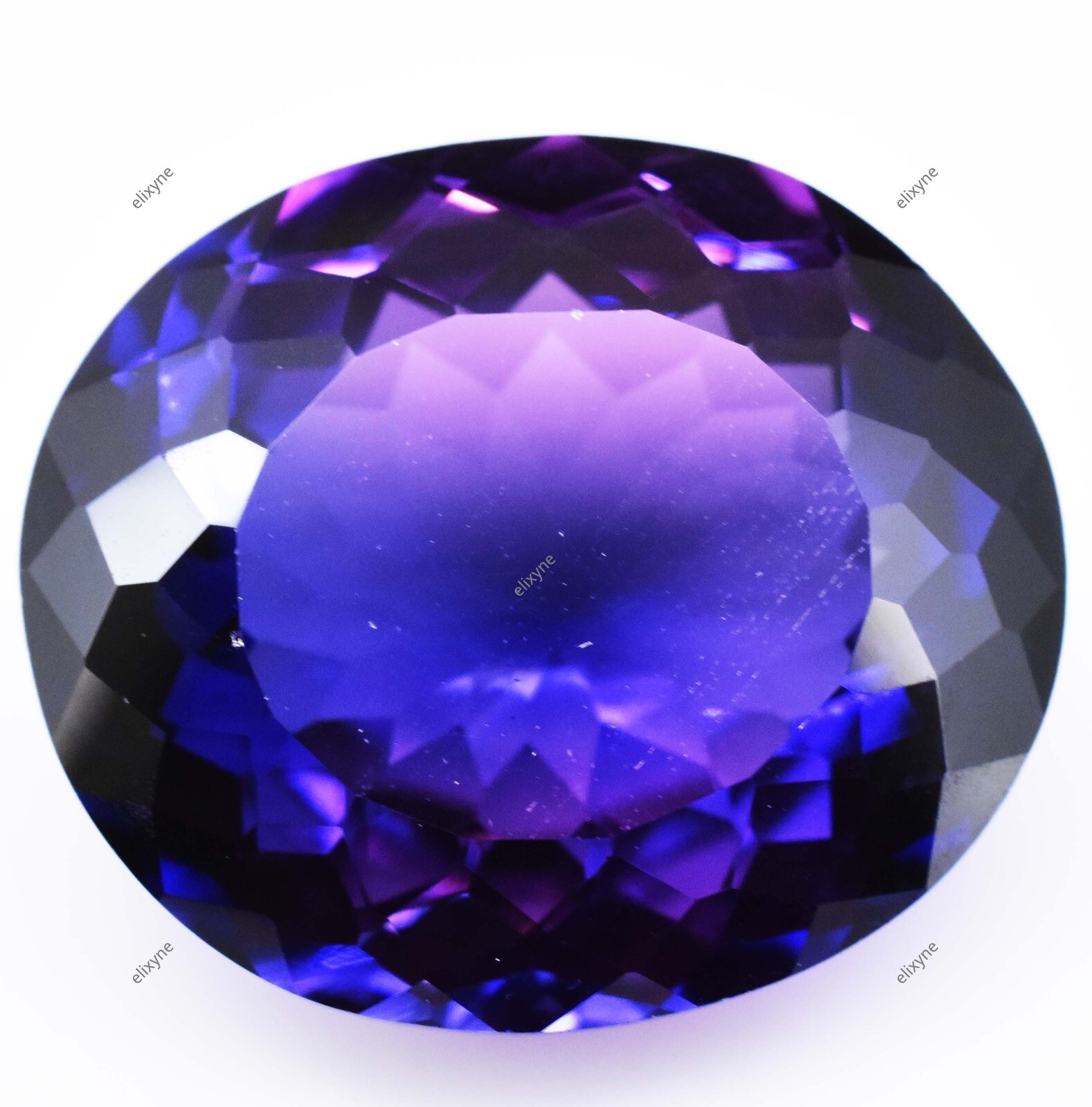 Natural Boysenberry Sapphire 19.90 Ct Oval Cut Certified Loose Gemstone
