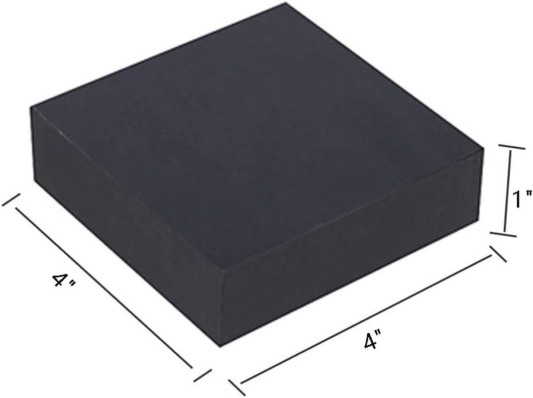 Jewelry Making Kits – Rubber Bench Block (4X4In) with Jewelry Hammer,Metal Stamp