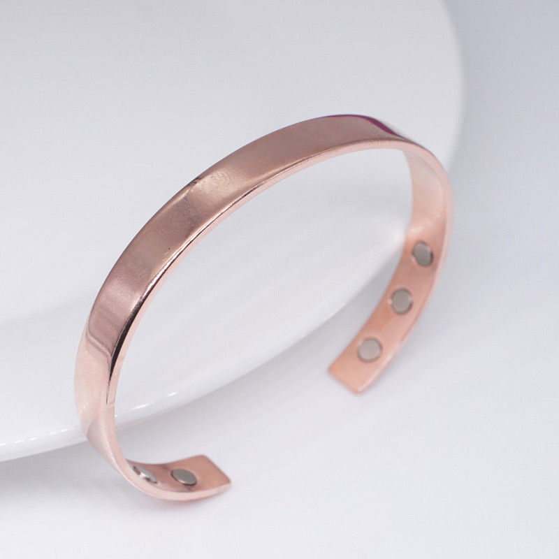 Copper Color Magnetic Bracelet Arthritis Therapy Energy MEN WOMEN
