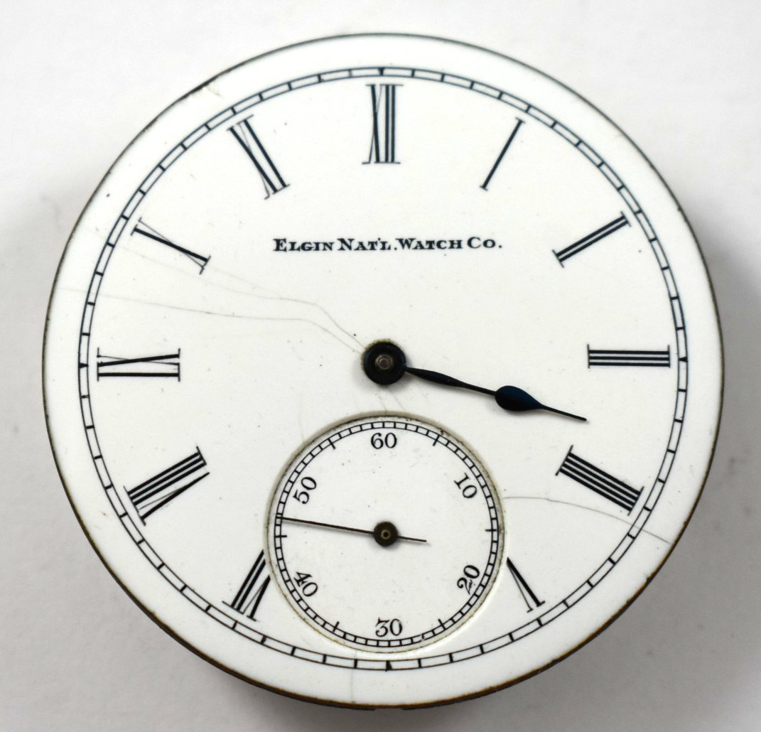 Vintage Elgin Grade 291 16s 7J OF Pocket Watch Movement lot.ra