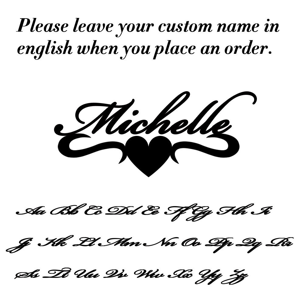 Personalized Name Necklace – Custom Script Pendant, Stainless Steel, Elegant Gif