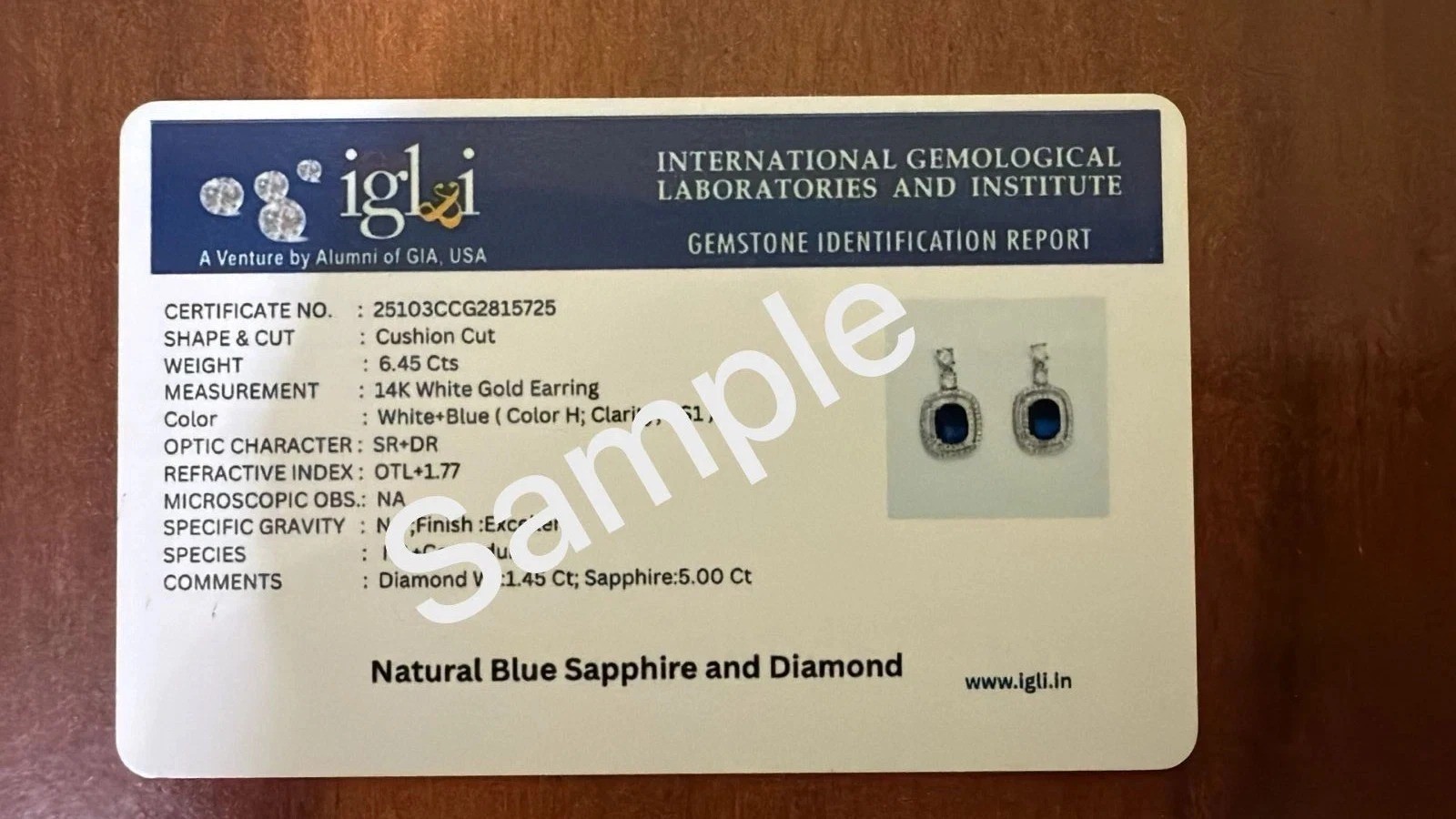 5.60 Ct Oval Cut Natural Ruby Diamond Drop 14K Solid White Gold Earring