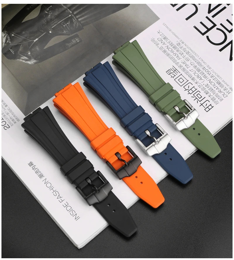 16mm Silicone Watch Band Strap For Casio GM-5600 GA2100 GM2110 Bracelet