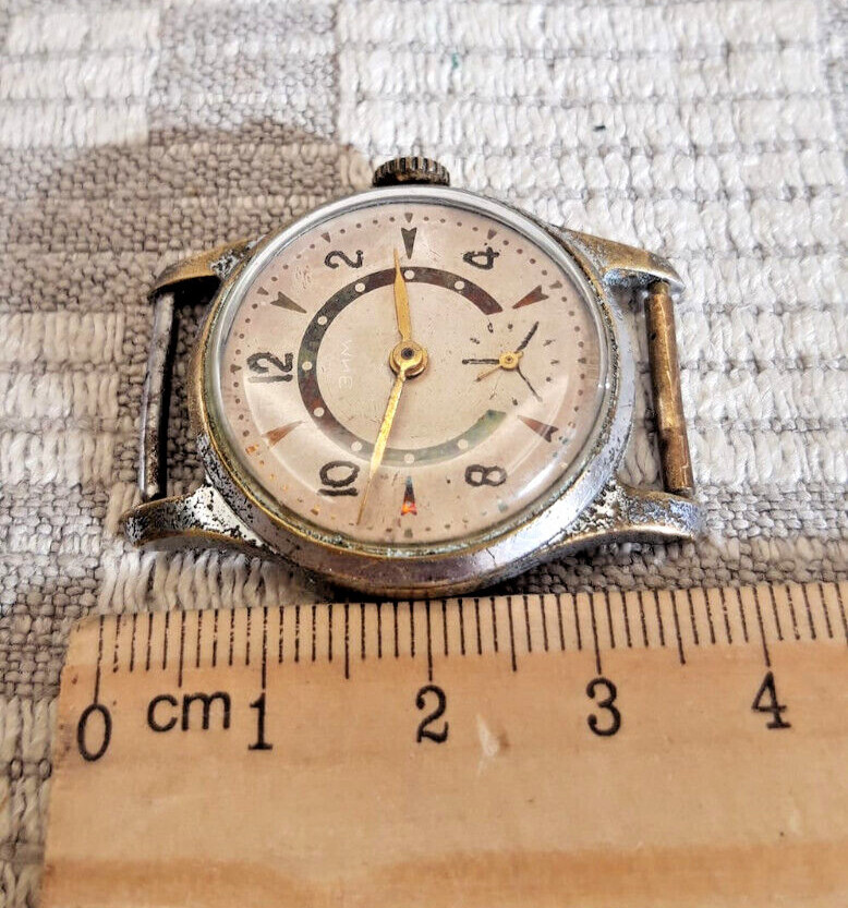 Wrist watch ZIM-POBEDA 40-50s Vintage Russian SOVIET USSR men’s MECHANICAL