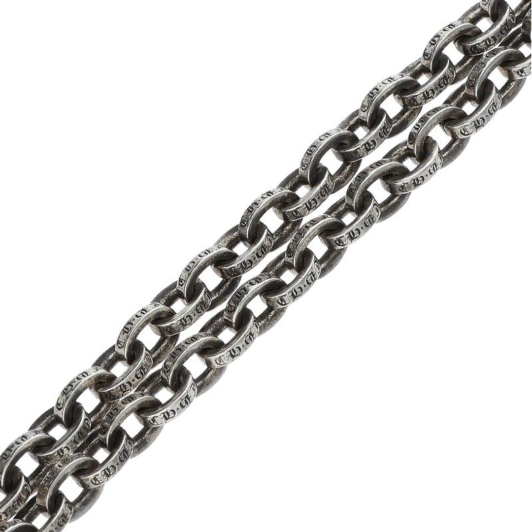 Chrome Hearts PAPER CHAIN 18 18inch Silver Necklace Men’s Used 8956dea5168bf75bf