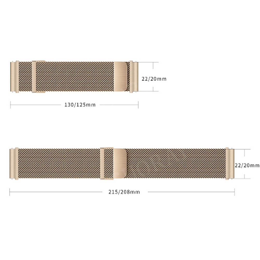 Magnetic Metal Band Strap for Garmin Vivoactive 4S/3S/2S Venu 2S/3S/4S Bracelet