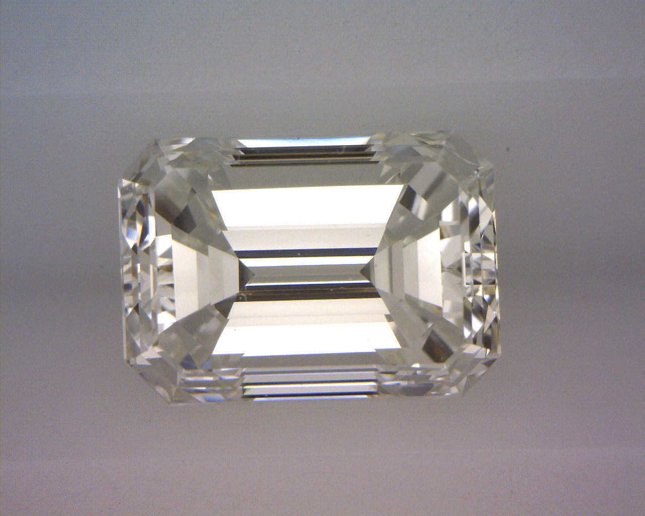 GIA cert Emerald cut Diamond Solitaire Engagement Ring 14k Gold H VS1 1.00 tcw