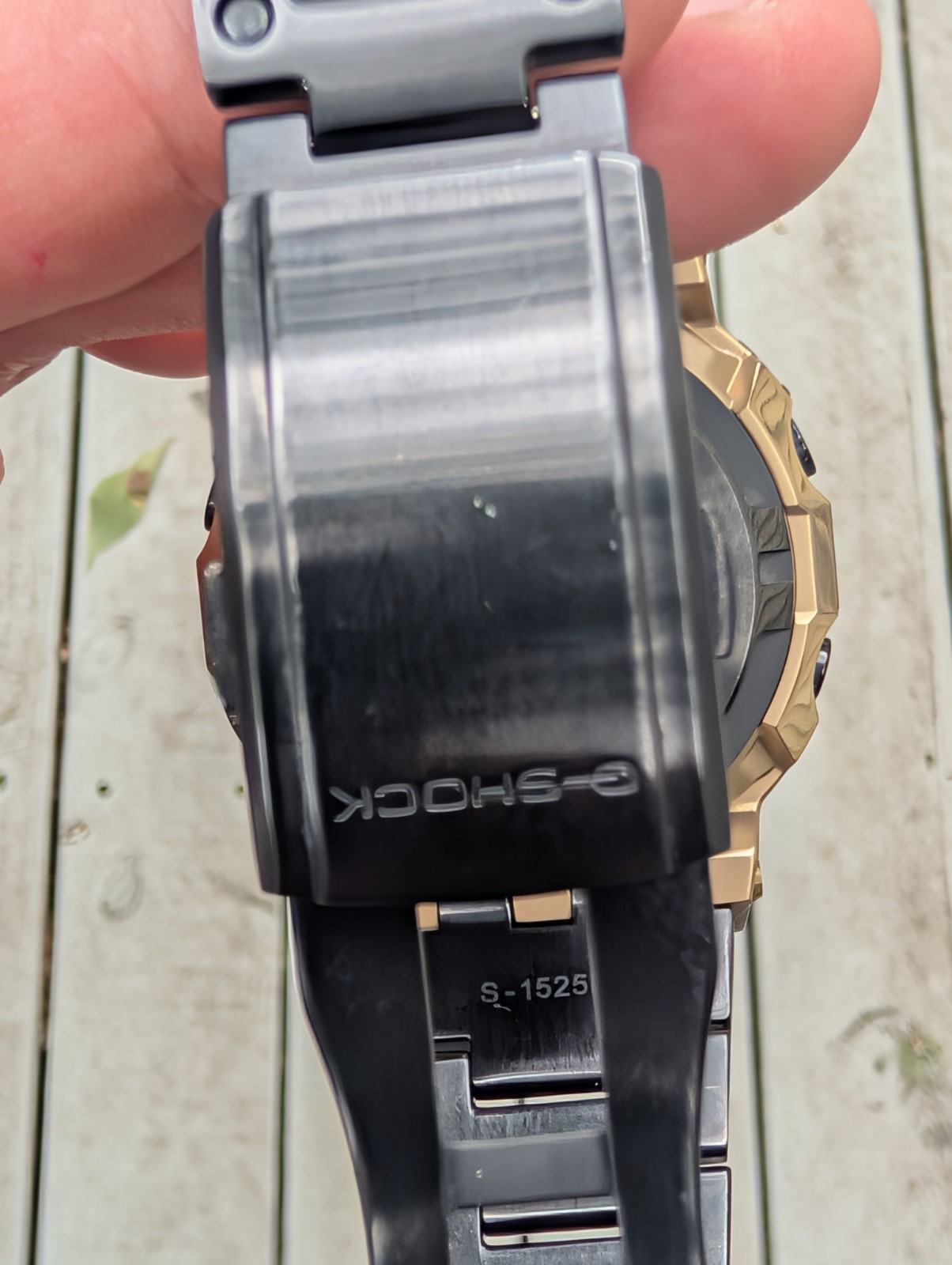 Casio G-Shock GMW-BZ5000BD-1CR Black & Gold Men’s Watch