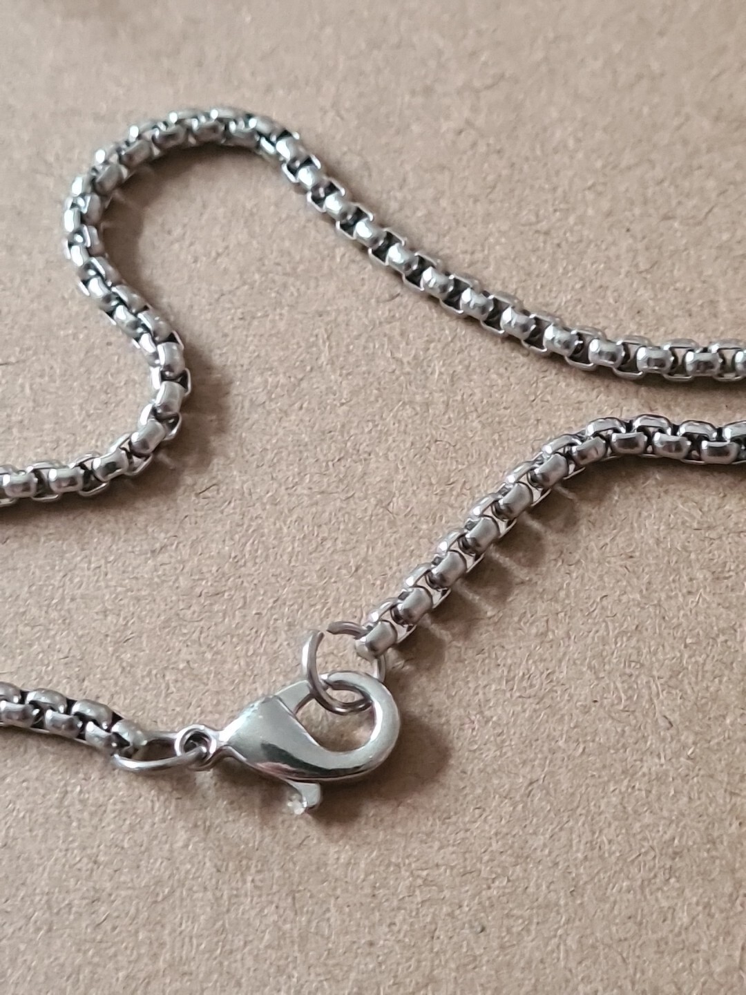 Small Godzilla Style Steel Alloy Necklace Pendant With Chain New Unbranded