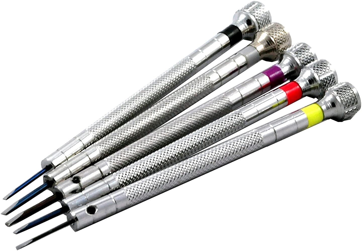 Professional Top Quality Swiss AF Watch flat head blade Screwdriver 5 pc Set NEW