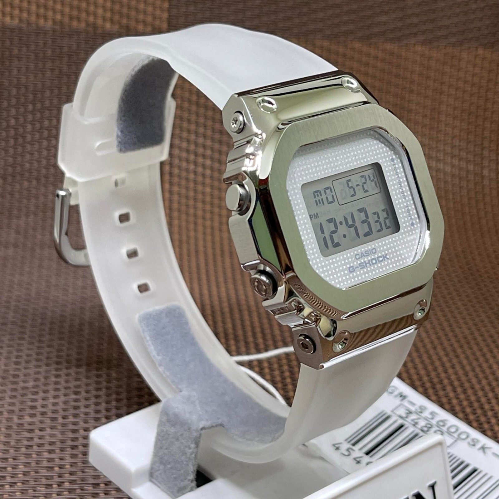 Casio G-Shock GM-S5600SK-7D Digital Metal Semi-Transparent Ladies Fashion Watch