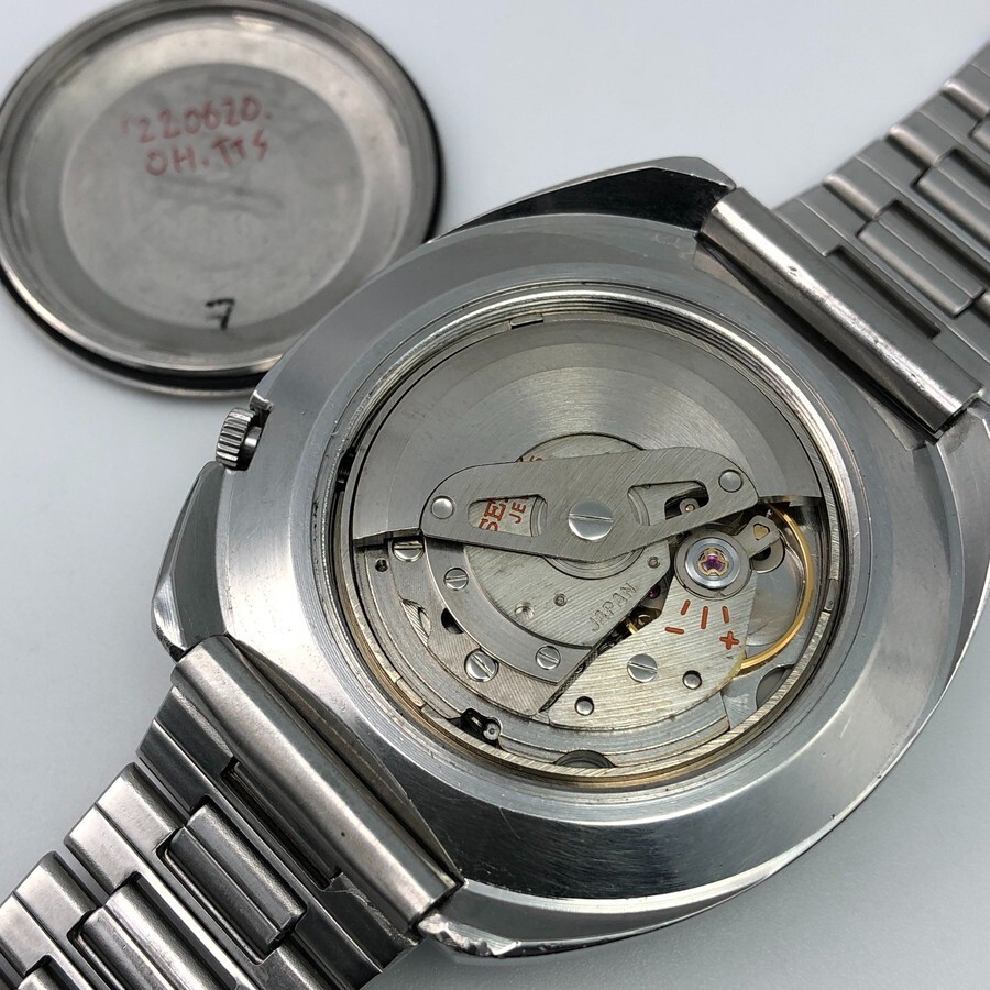 Vintage 1969 Seiko 5 Sports 6119-7170 Rally diver Checker flag Automatic #1992