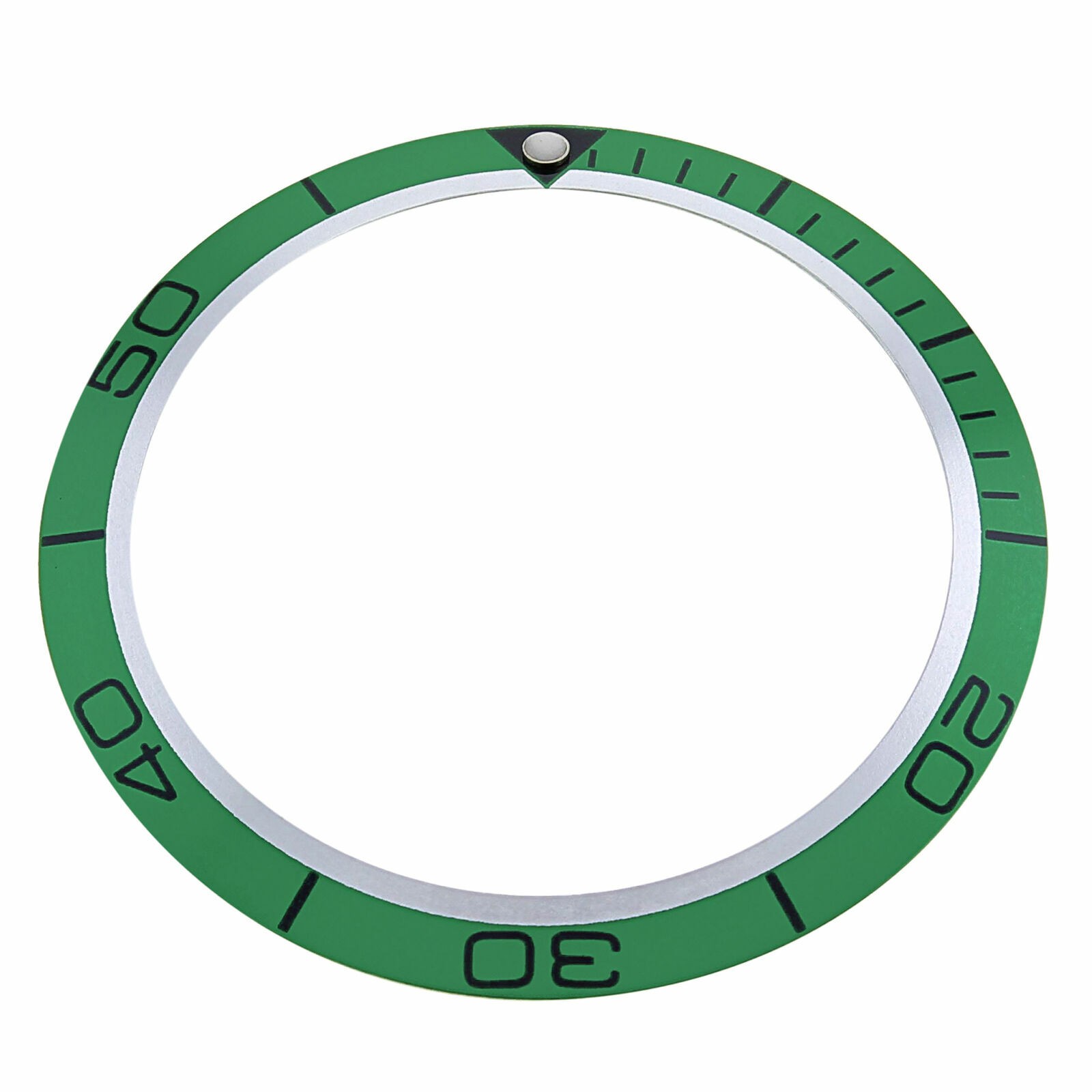 BEZEL INSERT FOR 44MM CASIO 200M MDV106-1AV ,106A WATCH DIVER ANALOG SPORT GREEN