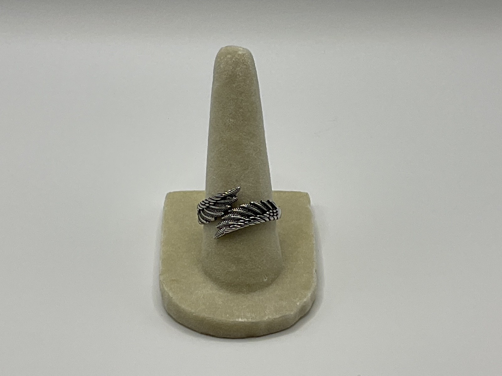Guardian Angel Wings Adjustable Ring Silver Colors- FREE SHIPPING