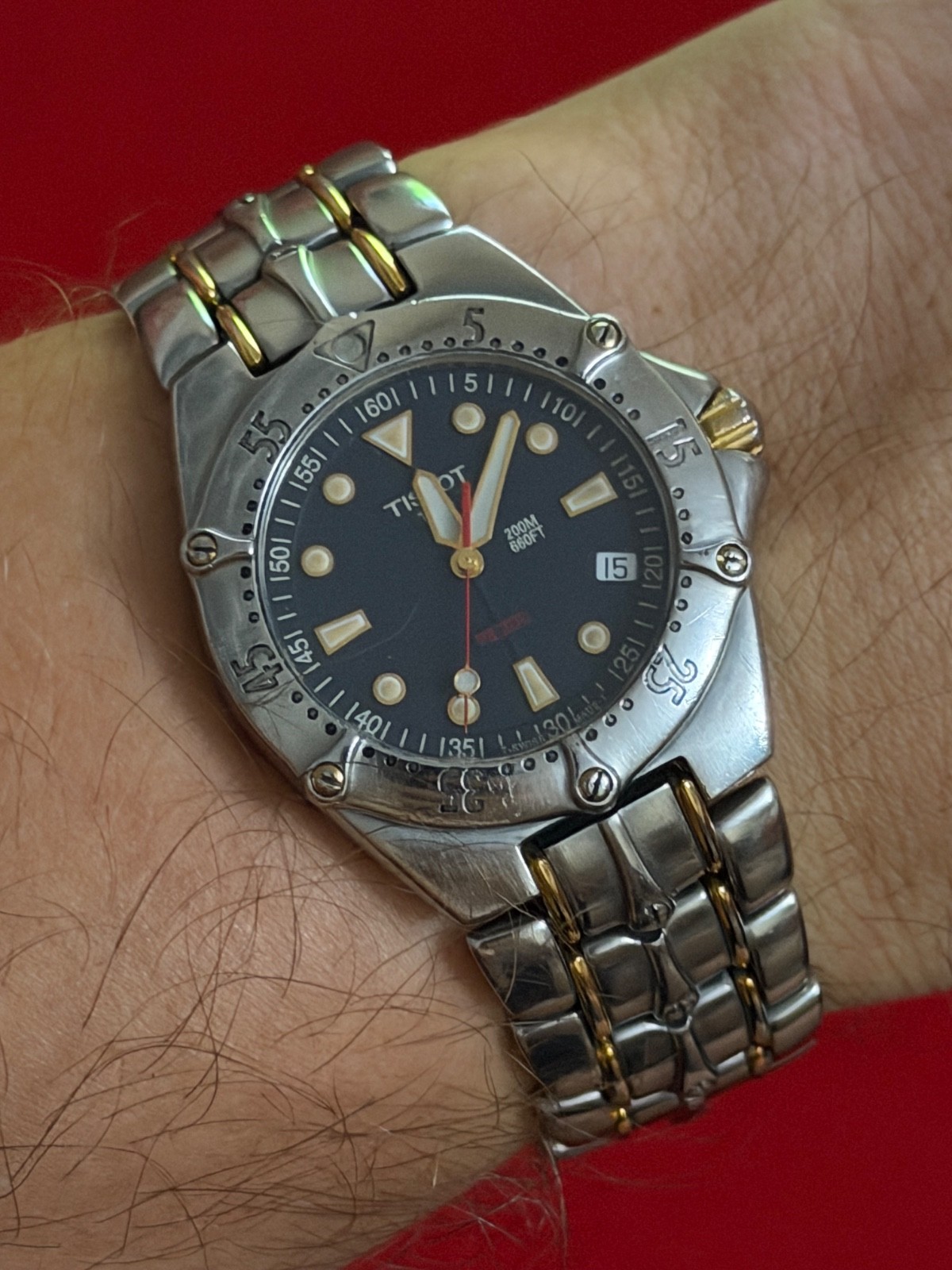 Vintage Tissot PR 200 Diver Men’s Watch P153/253 Swiss Made