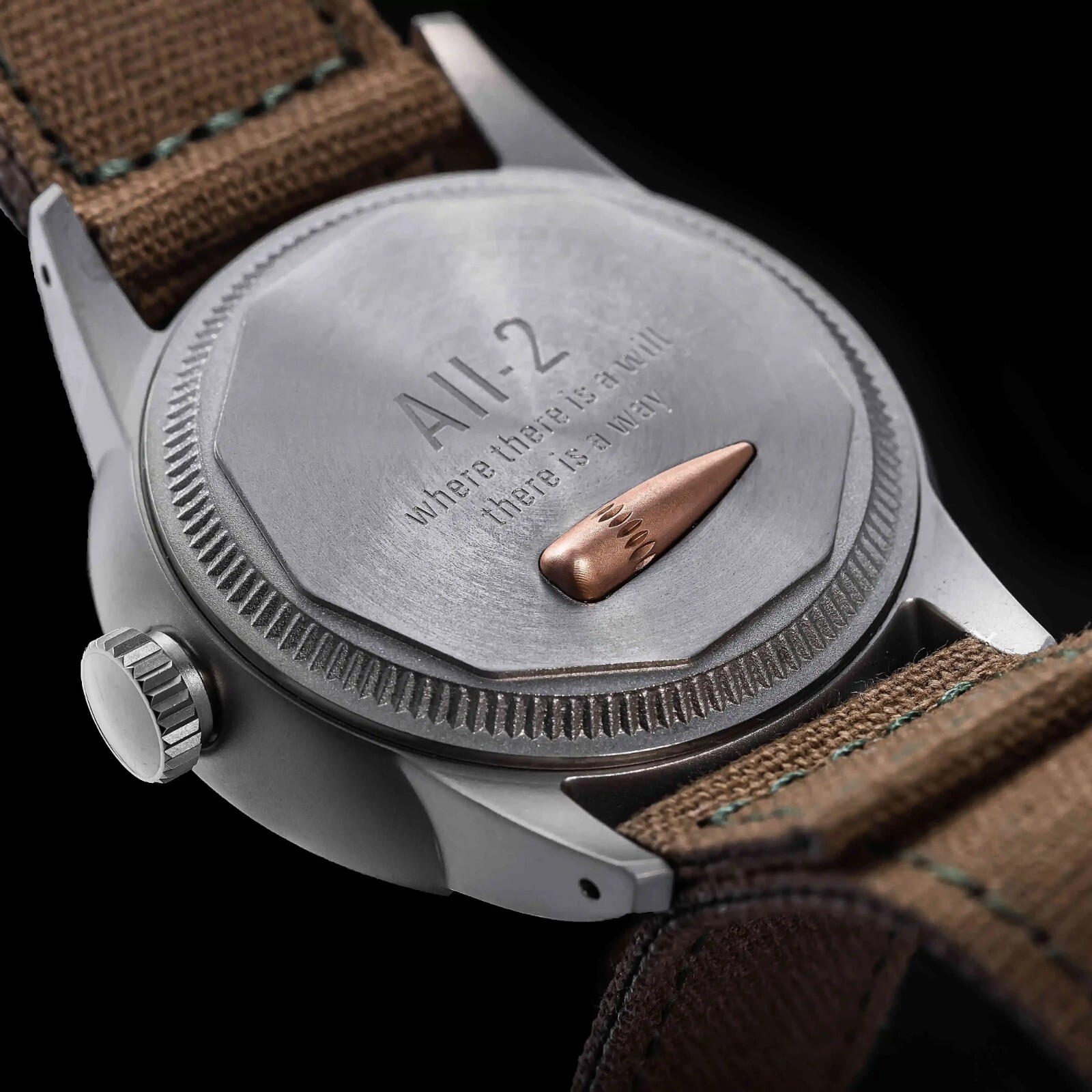 THORN Classic Military Pilot A-11 Titanium NH35 Automatic 200m Watch C3 36mm A11