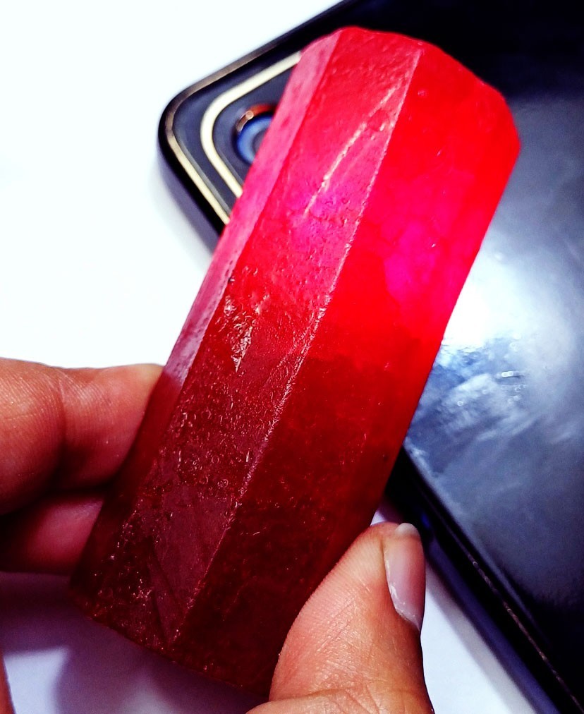 Big Size Natural Red Beryl Rough Loose Gemstone 400.50+ Ct Certified Rough H05